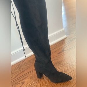 Really cute heeled over the knee boot.